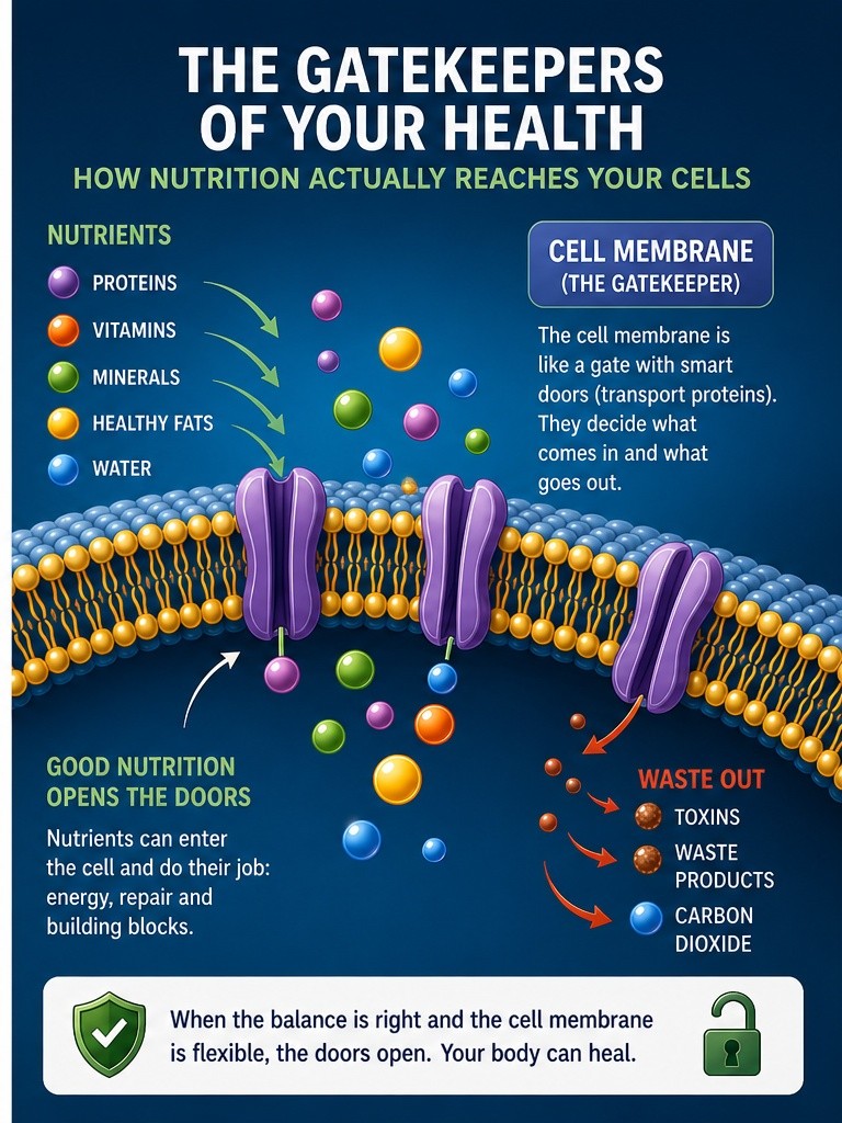 Transport function of a cell
